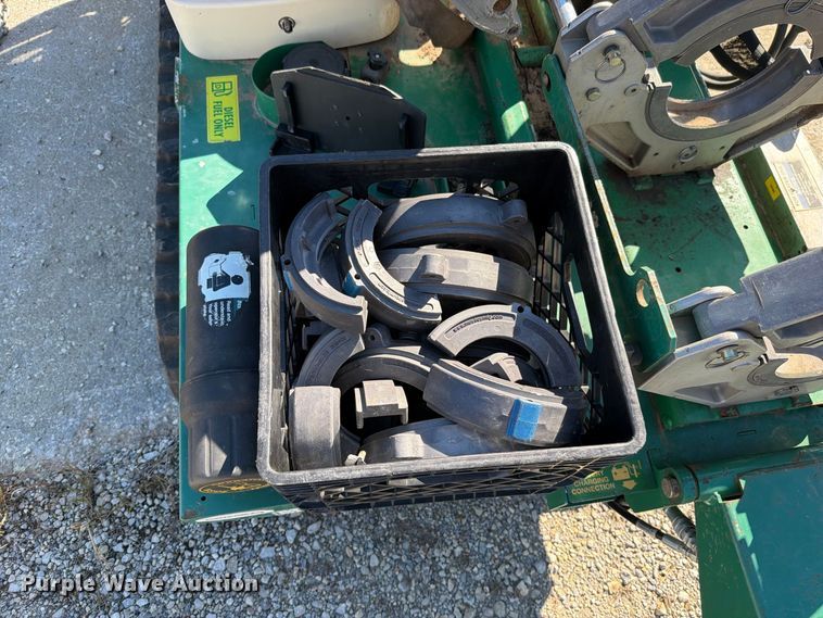 image for item EO8798 2019 McElroy TracStar Series 2 poly pipe fusion machine