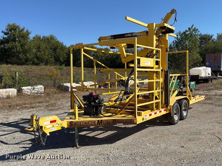 image for item EO8799 2022 Sweetwater Metal Products CT2710C-LT-SL reel trailer