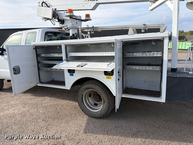 image for item EP7824 2011 Ford F350 Super Duty Ext. Cab bucket truck