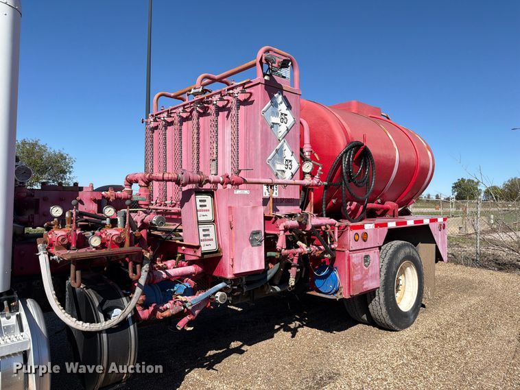 image for item EP7886 2012 Hernco oilfield acidizing pump truck bed