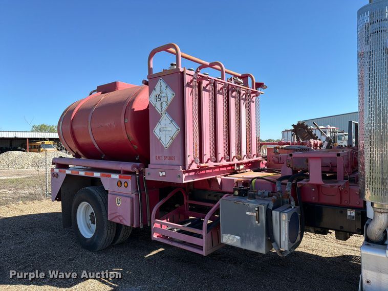 image for item EP7886 2012 Hernco oilfield acidizing pump truck bed