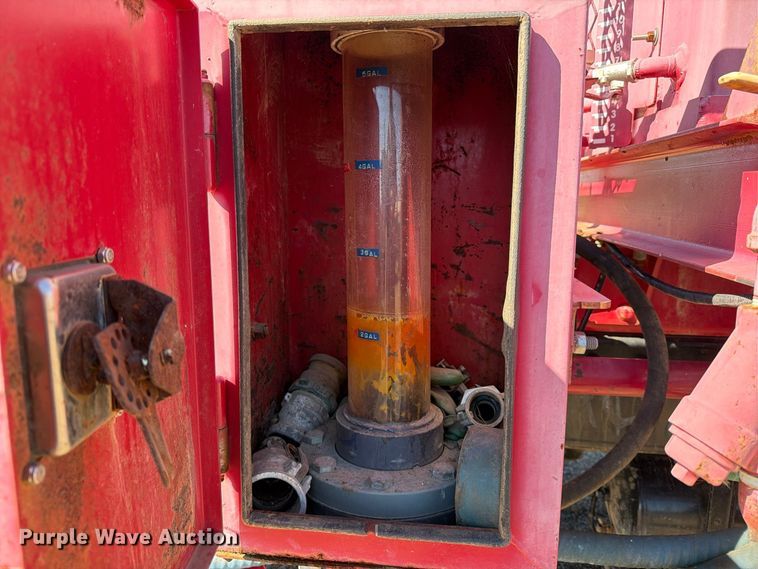 image for item EP7886 2012 Hernco oilfield acidizing pump truck bed