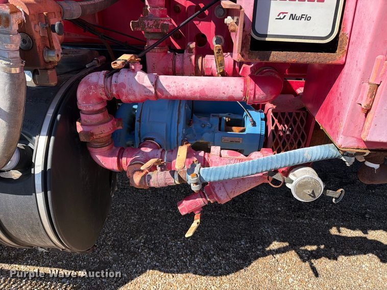 image for item EP7886 2012 Hernco oilfield acidizing pump truck bed