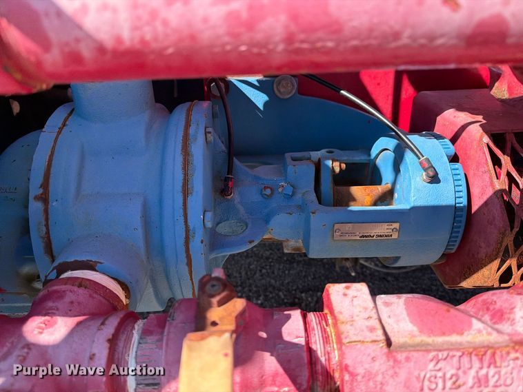 image for item EP7886 2012 Hernco oilfield acidizing pump truck bed