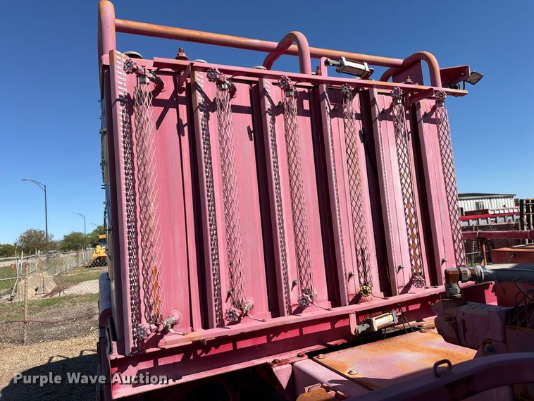 image for item EP7886 2012 Hernco oilfield acidizing pump truck bed