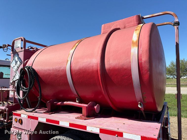 image for item EP7886 2012 Hernco oilfield acidizing pump truck bed