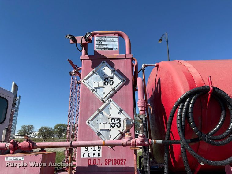 image for item EP7886 2012 Hernco oilfield acidizing pump truck bed