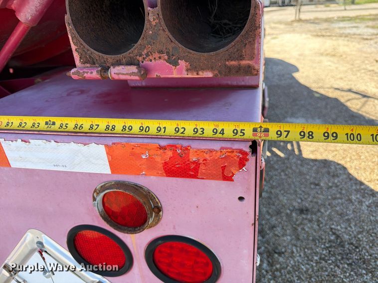 image for item EP7886 2012 Hernco oilfield acidizing pump truck bed