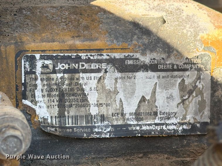 image for item EP7890 2009 John Deere 544K wheel loader