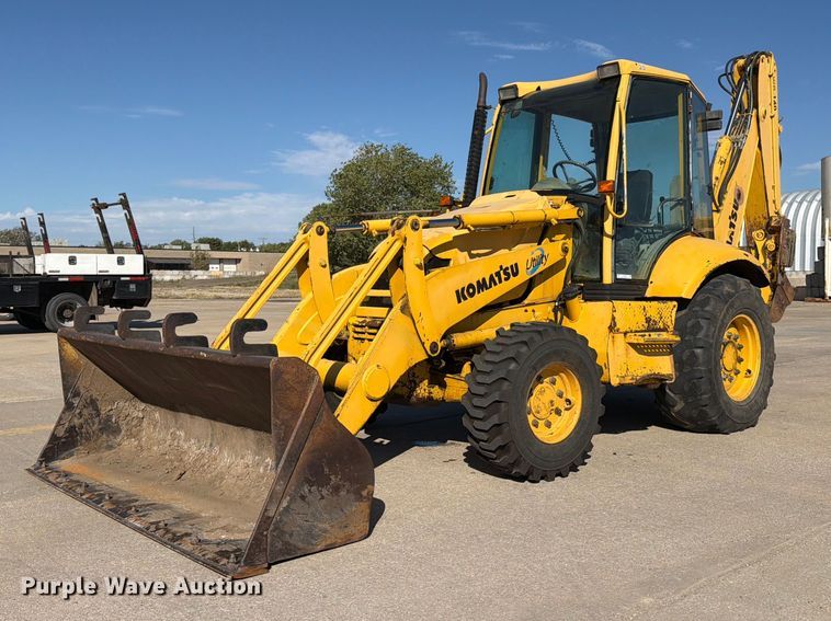 image for item EP7930 2001 Komatsu WB140-2T backhoe