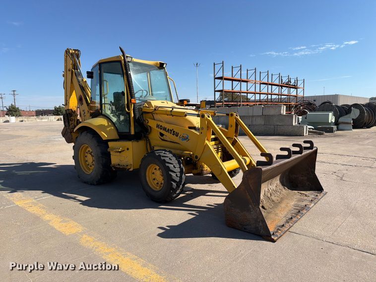 image for item EP7930 2001 Komatsu WB140-2T backhoe