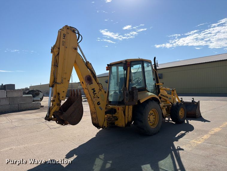 image for item EP7930 2001 Komatsu WB140-2T backhoe