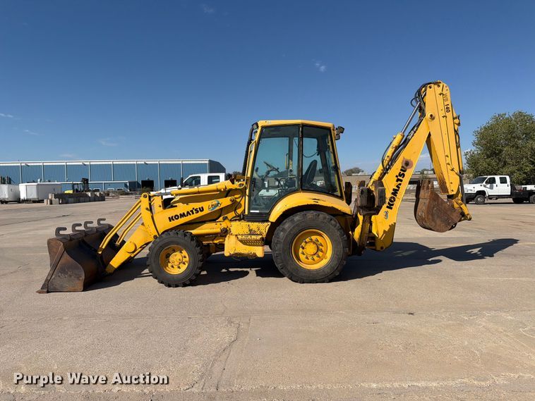 image for item EP7930 2001 Komatsu WB140-2T backhoe