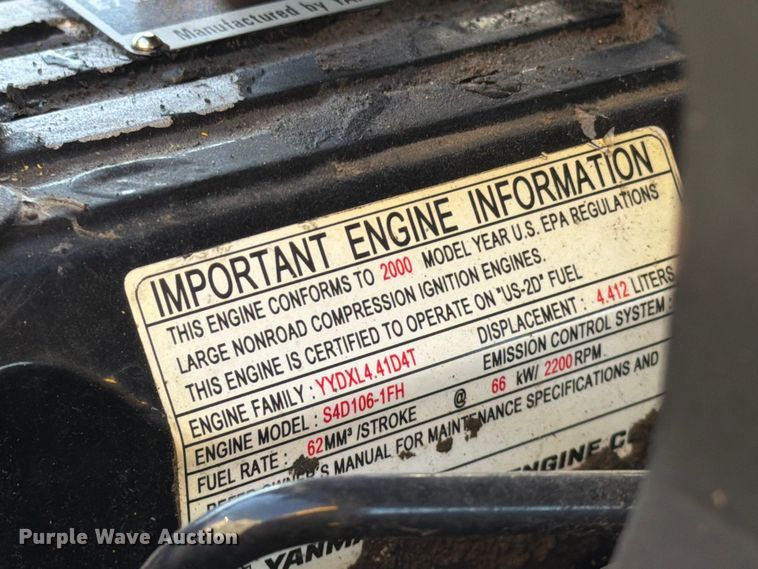 image for item EP7930 2001 Komatsu WB140-2T backhoe