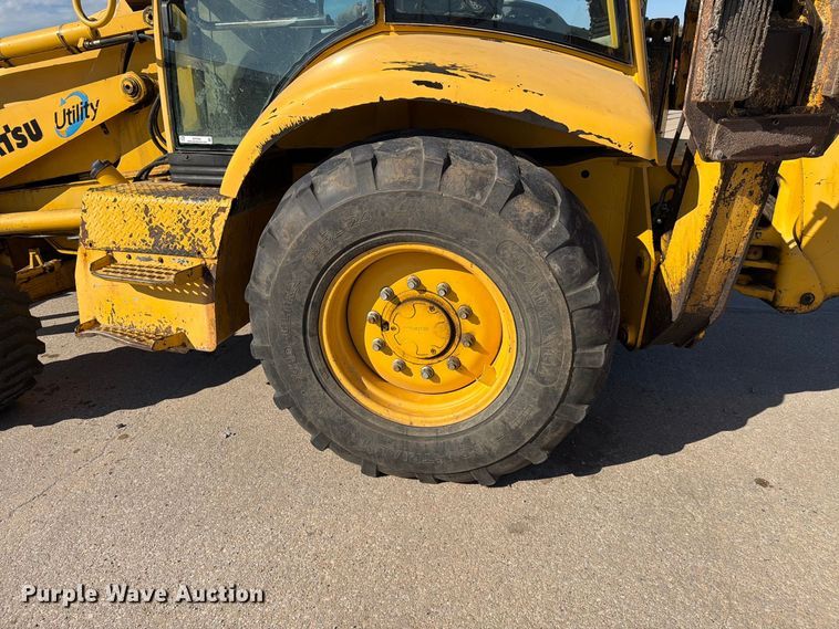 image for item EP7930 2001 Komatsu WB140-2T backhoe