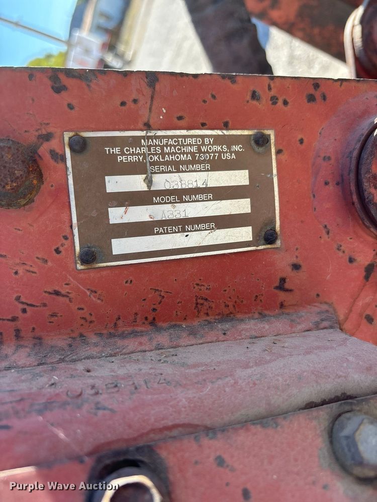 image for item ER3421 1985 Ditch Wich 350 SX cable plow