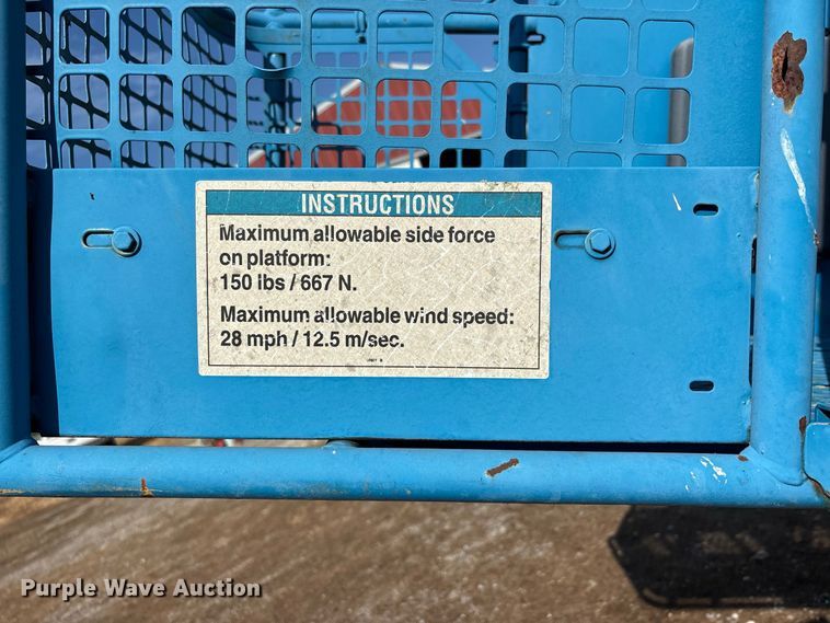 image for item ER3440 2000 Genie Z4525 boom lift