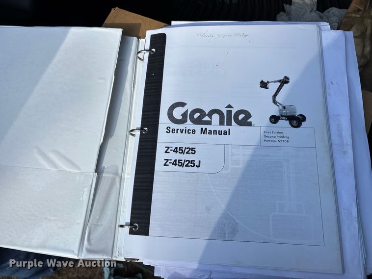 image for item ER3440 2000 Genie Z4525 boom lift
