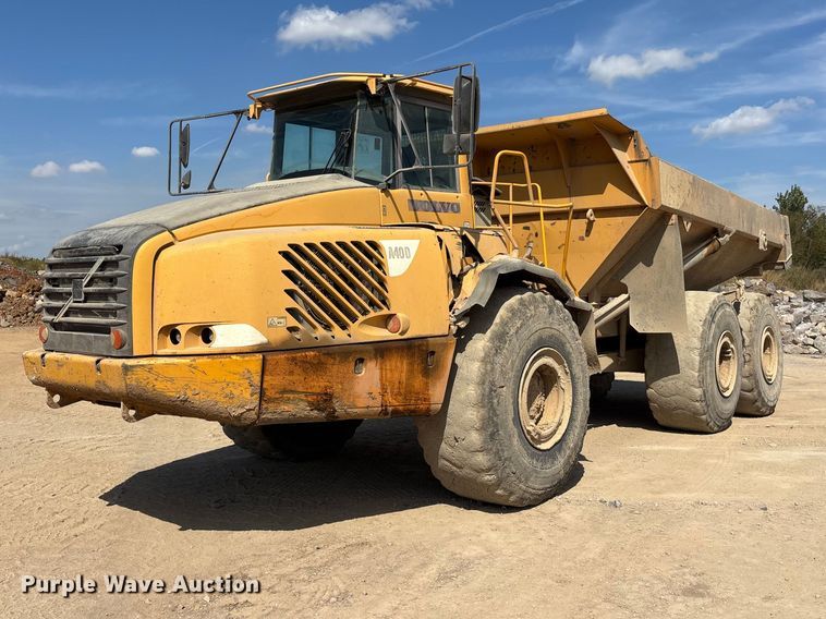 2004 Volvo A40D articulated haul truck