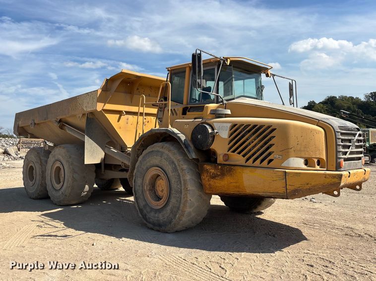 image for item ER3441 2004 Volvo A40D articulated haul truck