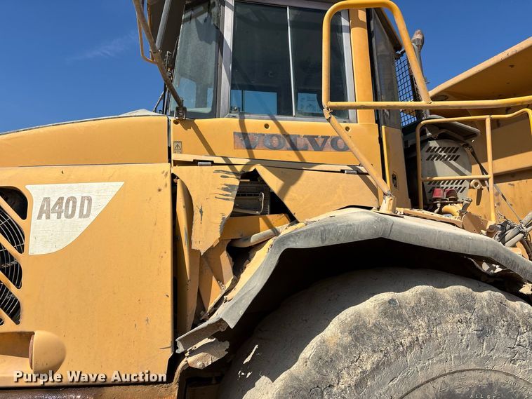 image for item ER3441 2004 Volvo A40D articulated haul truck