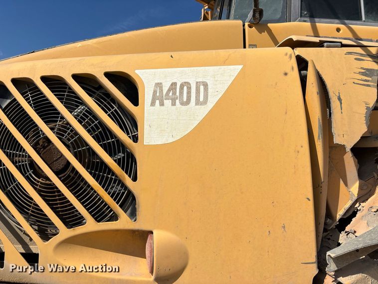 image for item ER3441 2004 Volvo A40D articulated haul truck