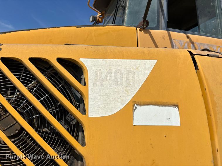 image for item ER3442 2005 Volvo A40D articulated haul truck