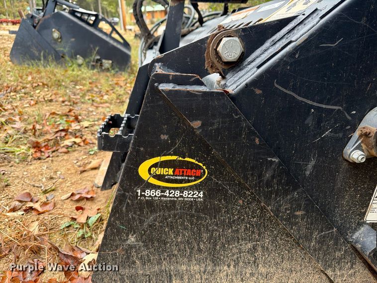 image for item ER3448 Quick Attach skid steer rock picker
