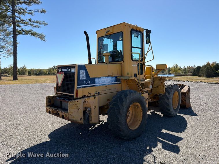 image for item ER3450 1995 Komatsu WA180 wheel loader