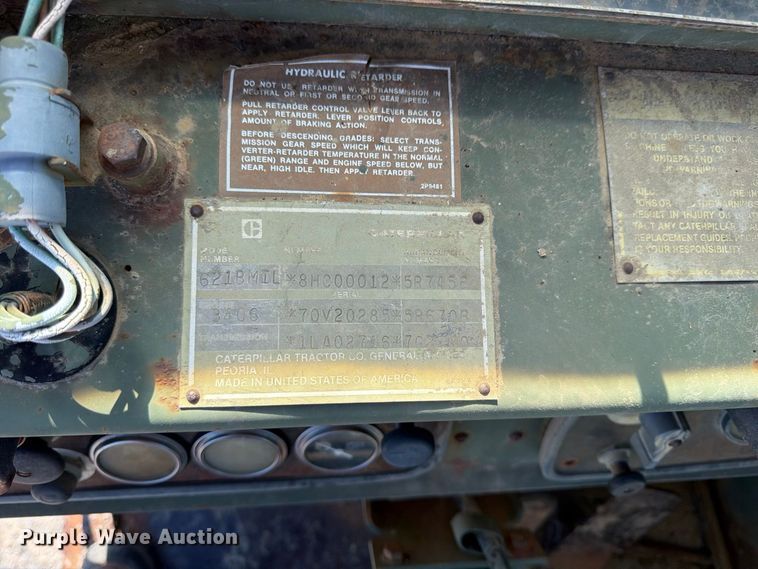 image for item ER3451 1985 Caterpillar 621B 