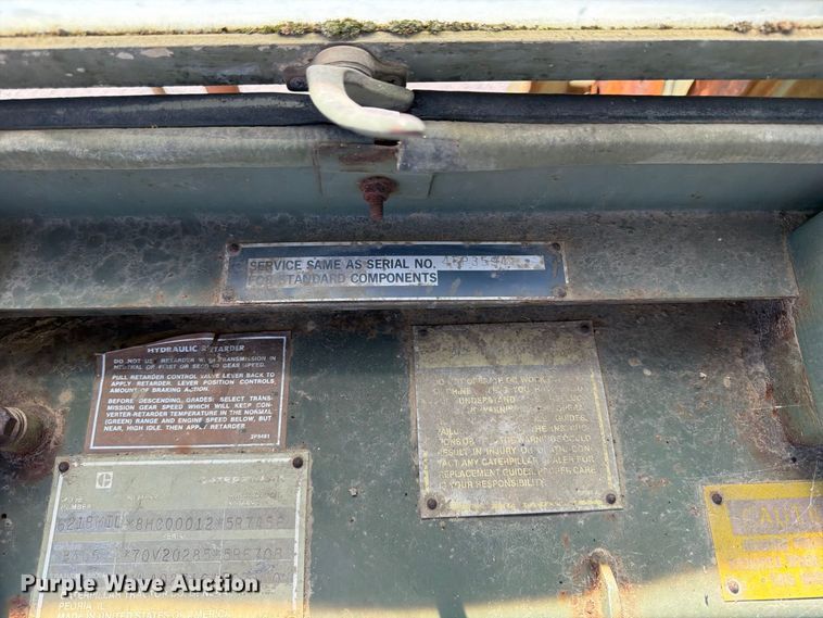 image for item ER3451 1985 Caterpillar 621B 
