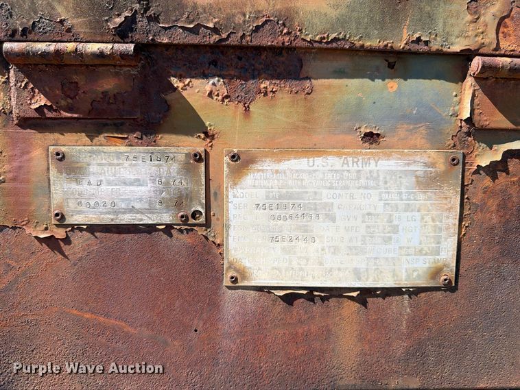 image for item ER3452 1968 Caterpillar D7E dozer