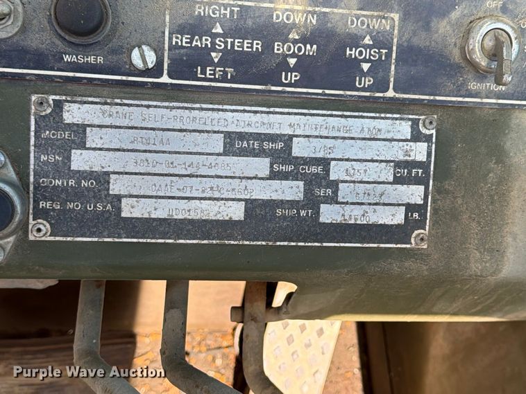 image for item ER3455 1985 Grove RT41AA crane