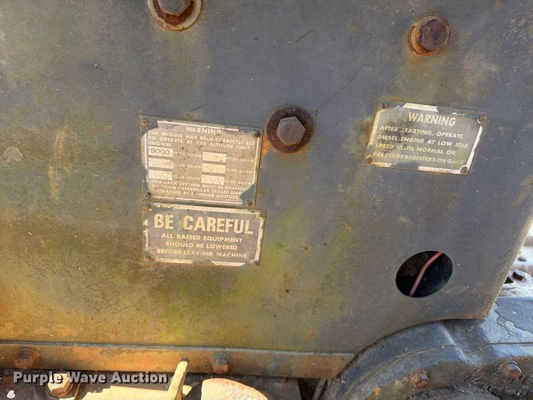 image for item ER3456 1966 Caterpillar D7E dozer