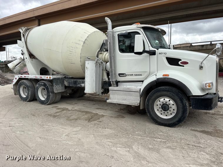 image for item ES8188 2024 Peterbilt 567 ready mix truck