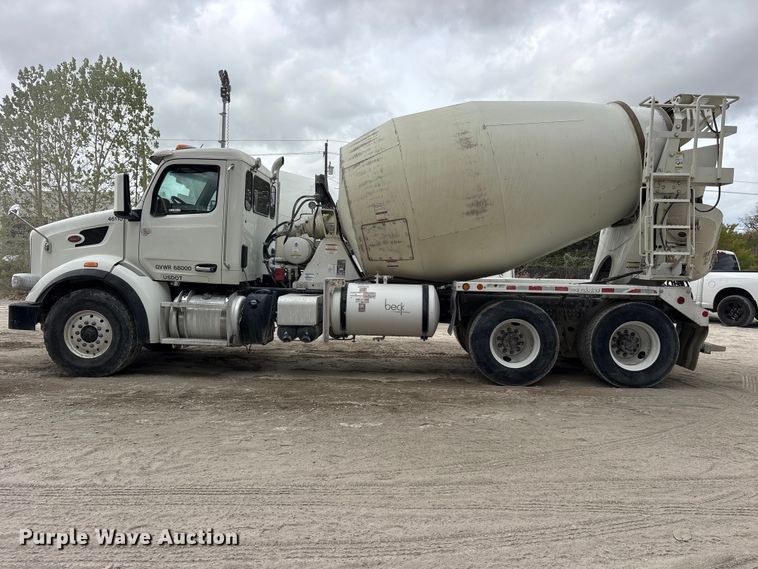 image for item ES8188 2024 Peterbilt 567 ready mix truck