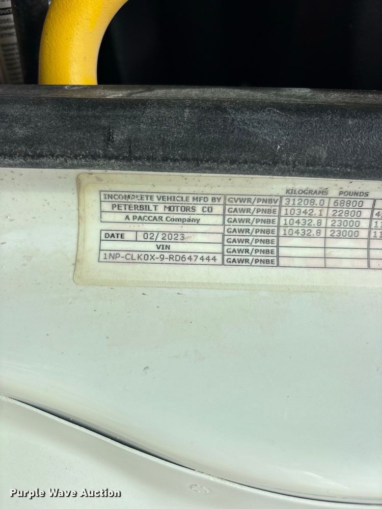 image for item ES8188 2024 Peterbilt 567 ready mix truck