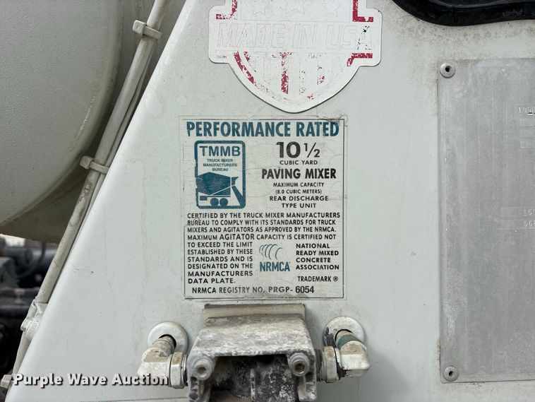 image for item ES8191 2024 Freightliner 114SD ready mix truck