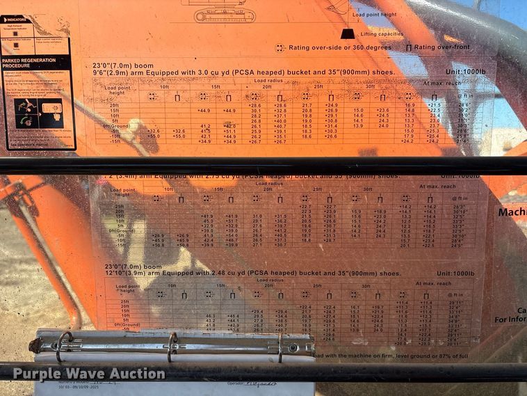 image for item ES8217 2017 Hitachi ZX470 LC-6 excavator