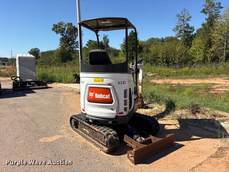 image for item ES8279 2018 Bobcat E20 mini excavator