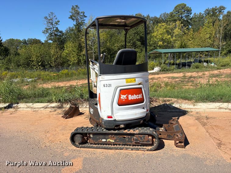 image for item ES8279 2018 Bobcat E20 mini excavator