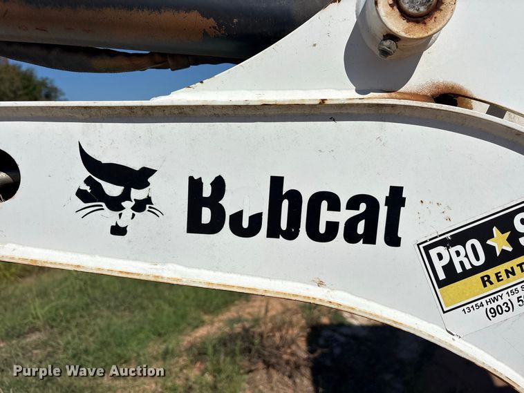 image for item ES8279 2018 Bobcat E20 mini excavator