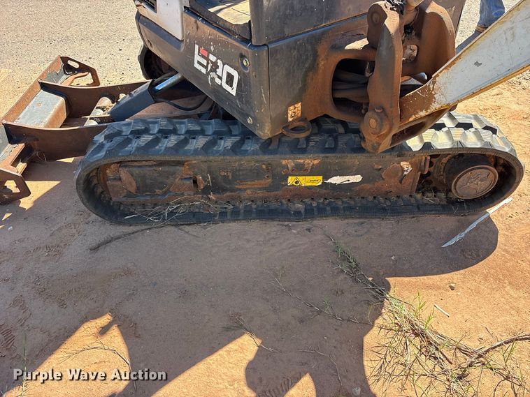 image for item ES8279 2018 Bobcat E20 mini excavator