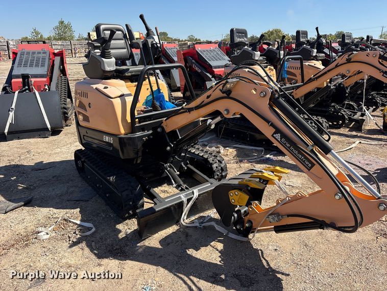 image for item ES8371 2024 Erie EM15 mini excavator