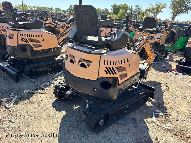 image for item ES8371 2024 Erie EM15 mini excavator