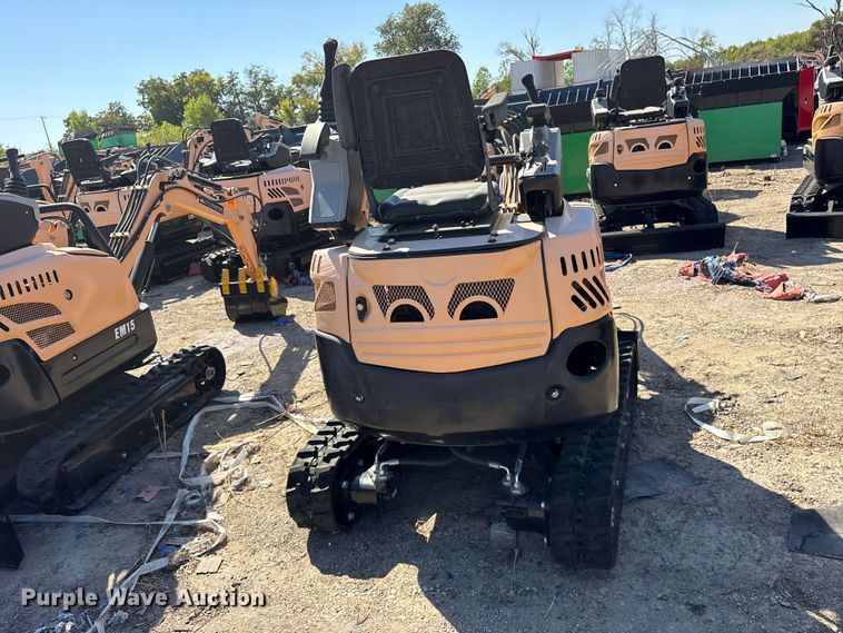 image for item ES8371 2024 Erie EM15 mini excavator