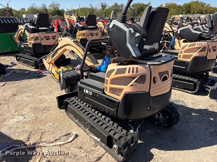 image for item ES8371 2024 Erie EM15 mini excavator