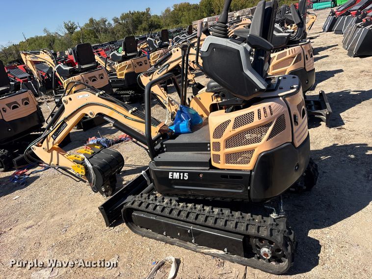 image for item ES8371 2024 Erie EM15 mini excavator
