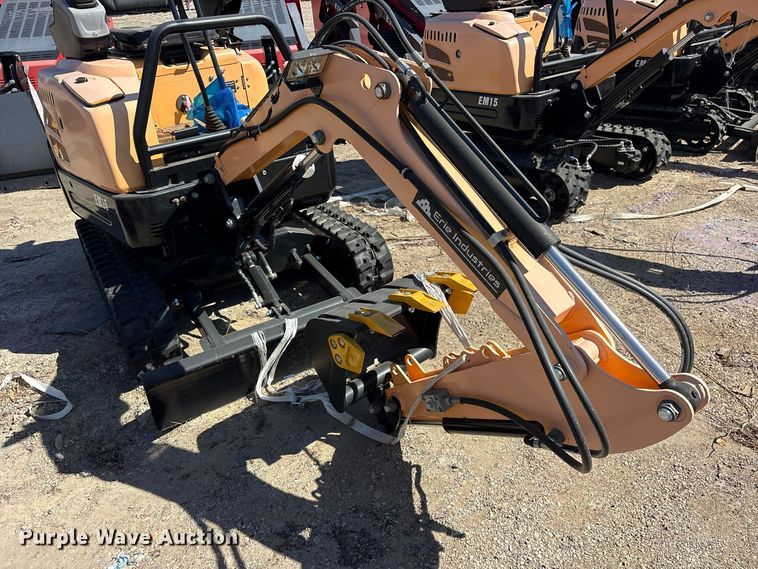 image for item ES8371 2024 Erie EM15 mini excavator