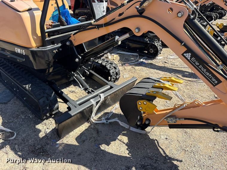 image for item ES8371 2024 Erie EM15 mini excavator